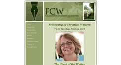 Desktop Screenshot of fellowshipofchristianwriters.org